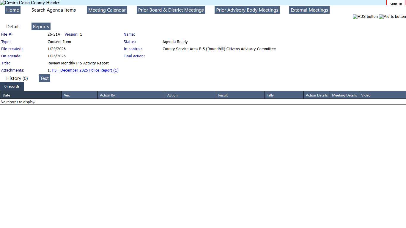 CONTRA COSTA COUNTY - File #: 26-314